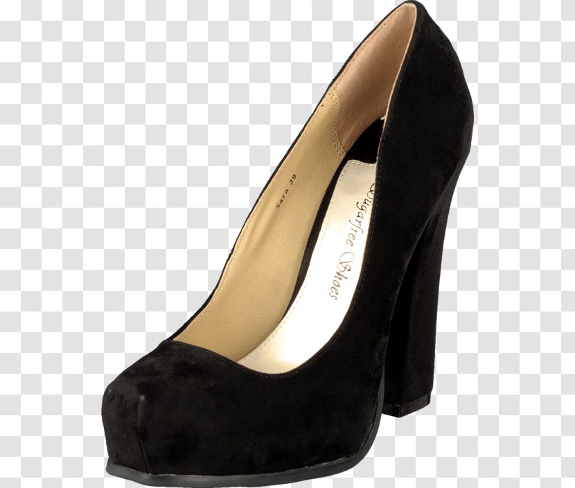 Slipper Court Shoe Suede High-heeled - Footwear - Sandal Transparent PNG