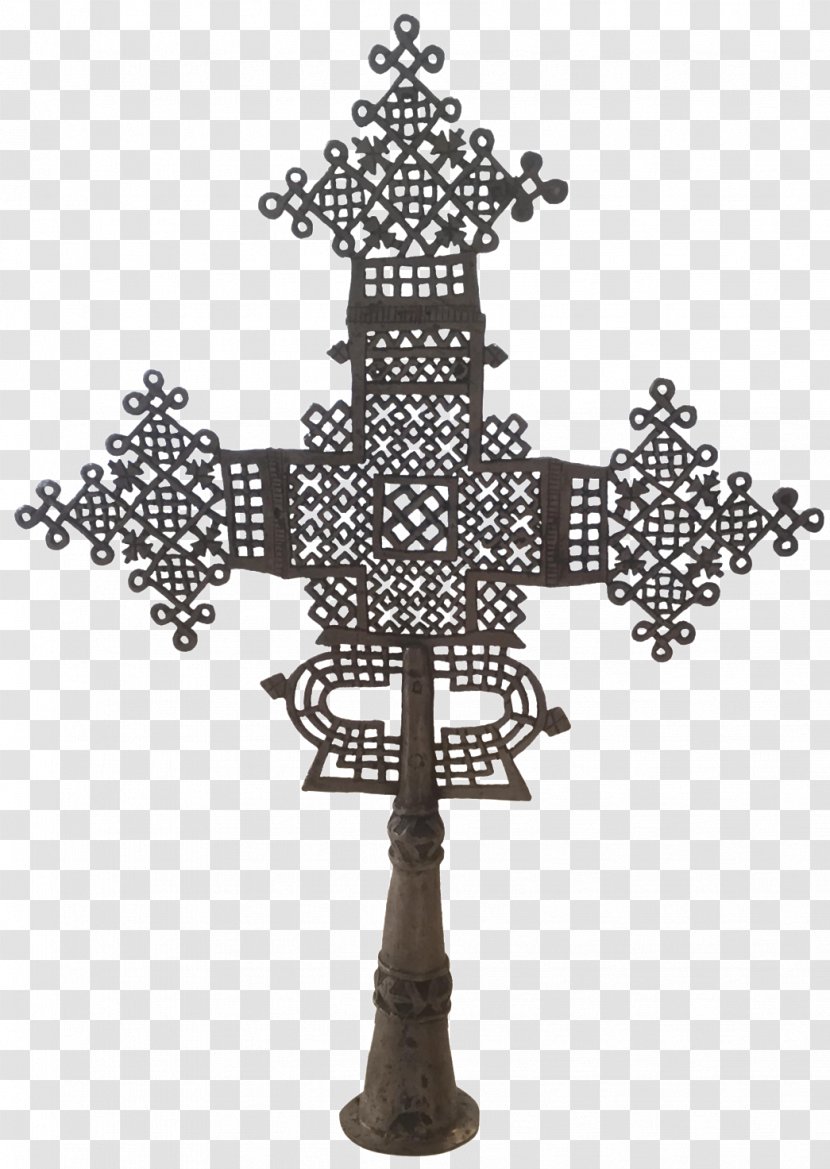 Coptic Cross Ethiopia Christian Processional - Crucifix Transparent PNG