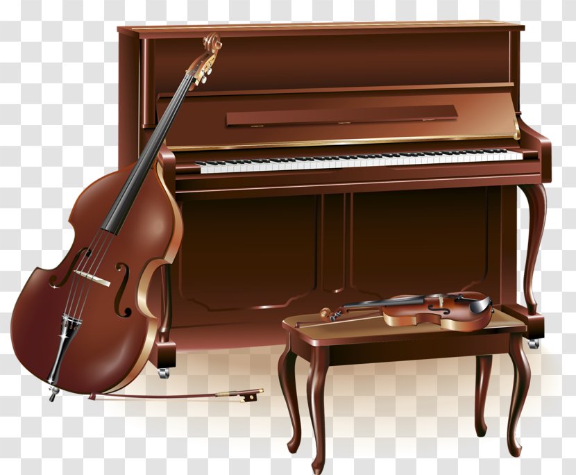 Piano Musical Instruments Clip Art - Watercolor Transparent PNG