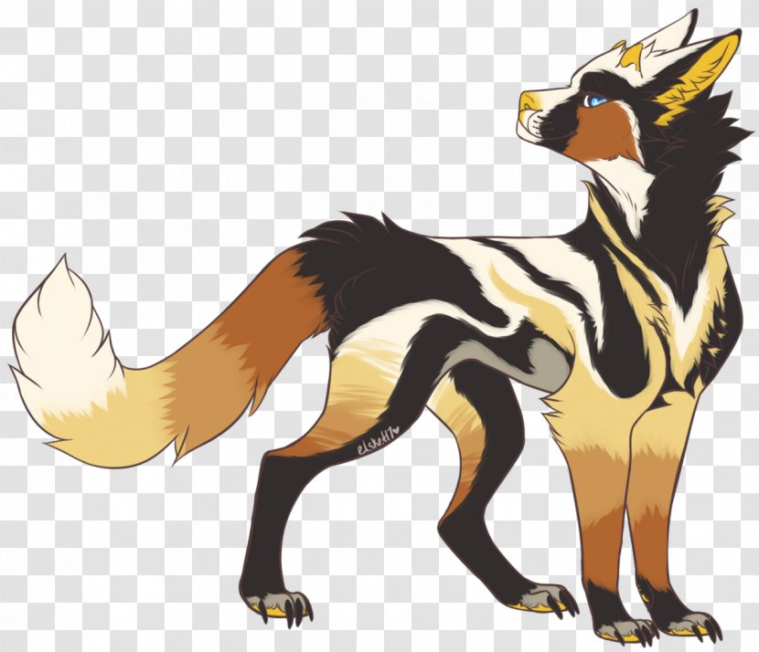 Red Fox Cat Character Clip Art - Carnivoran Transparent PNG