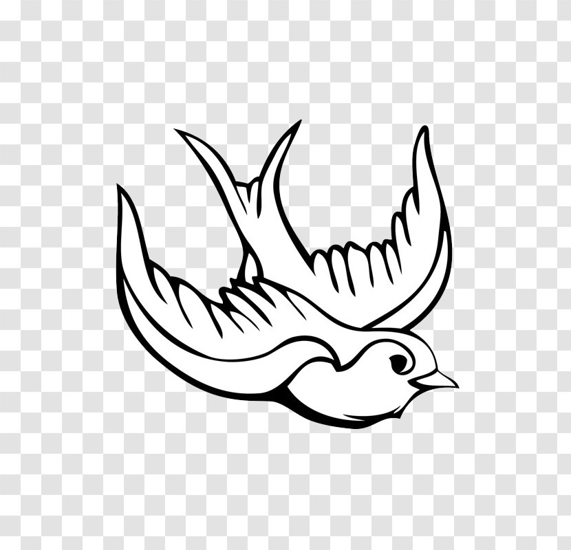 T-shirt Swallow Drawing Image Illustration - Head - Birdies Sign Transparent PNG