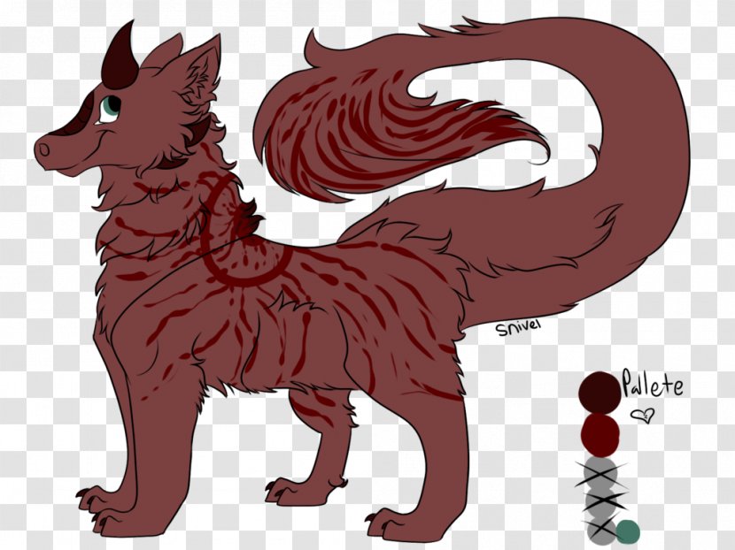 Dog Demon Paw Cartoon - Mythical Creature Transparent PNG