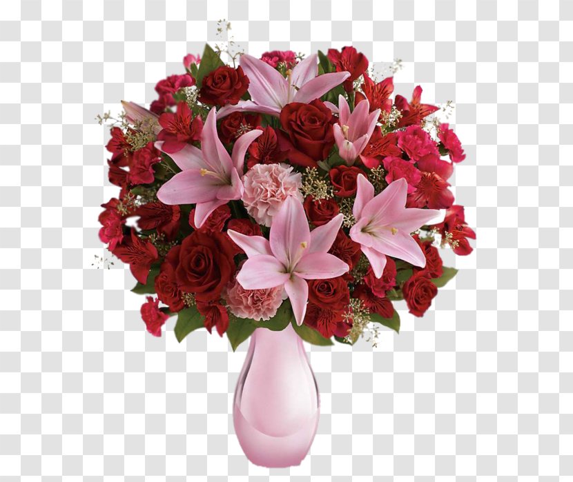 Teleflora Flower Bouquet Floristry Valentine's Day - Arranging Transparent PNG