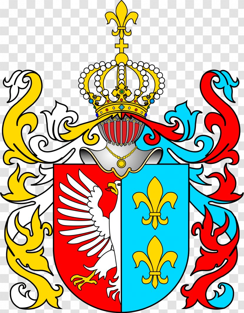 Grand Armorial équestre De La Toison D'or Coat Of Arms Escutcheon Crest Polish Heraldry - Family Transparent PNG