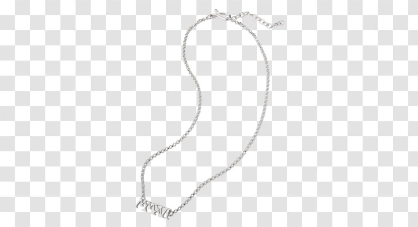 Necklace Body Jewellery Silver Chain - Fashion Accessory Transparent PNG