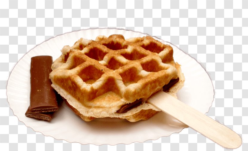 Belgian Waffle Cuisine Liège Waffles Chocolate Transparent PNG