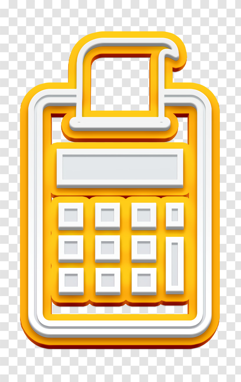 Print Icon Print Calculator Icon Finances And Trade Icon Transparent PNG