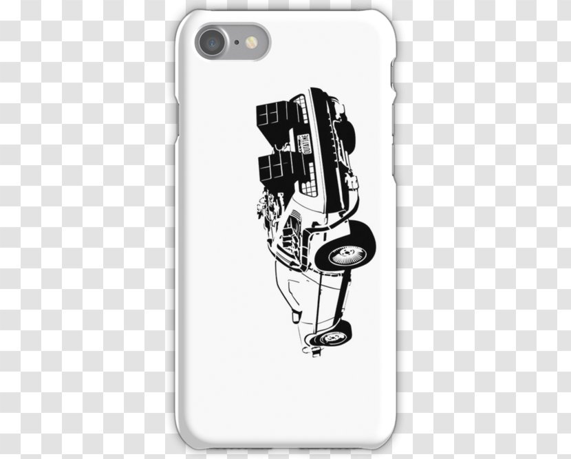 Apple IPhone 8 Plus 7 X 6 SE - Mobile Phone Case - Back To The Future Delorean Transparent PNG