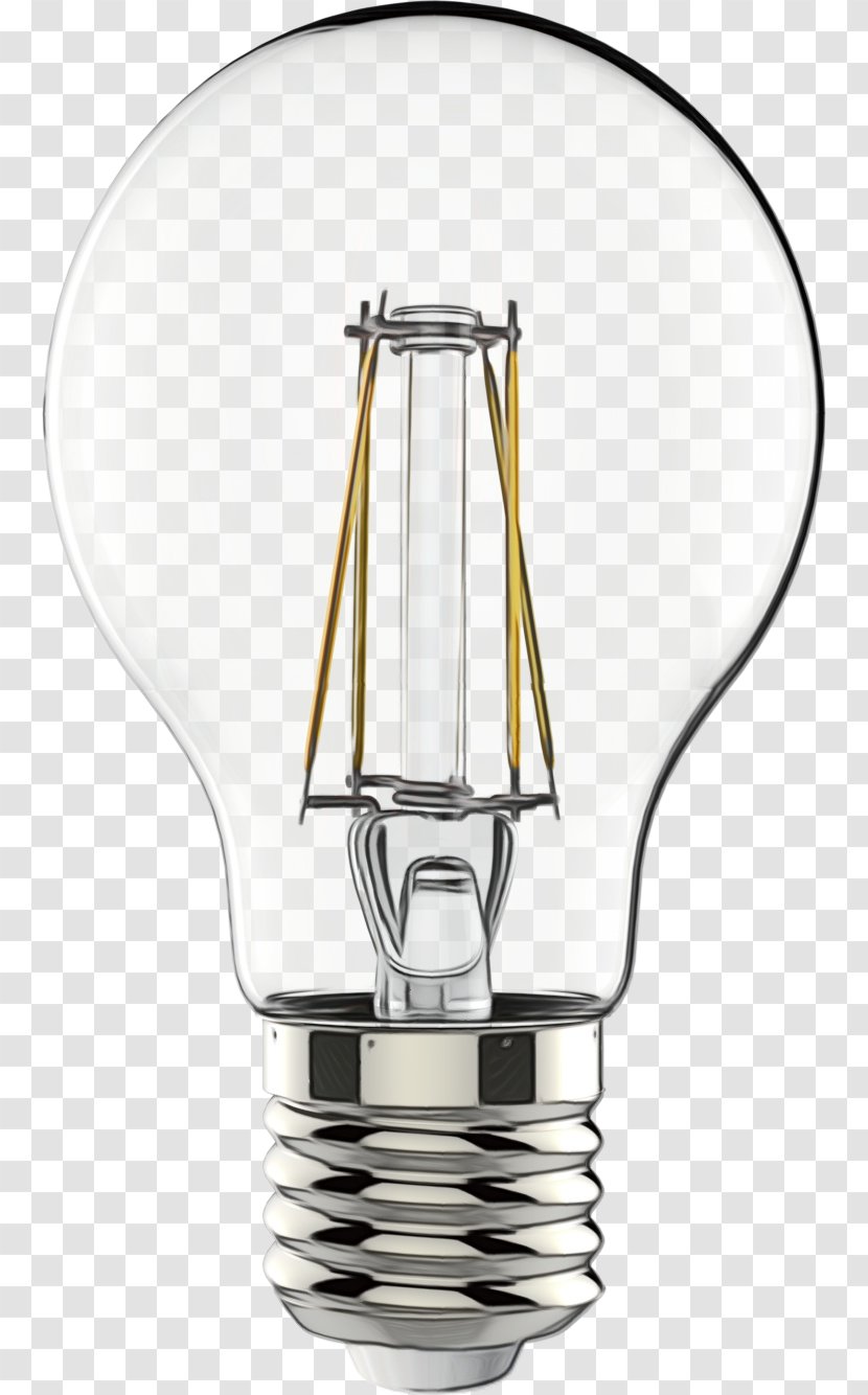 Light Bulb Cartoon - Fixture - Glass Transparent PNG
