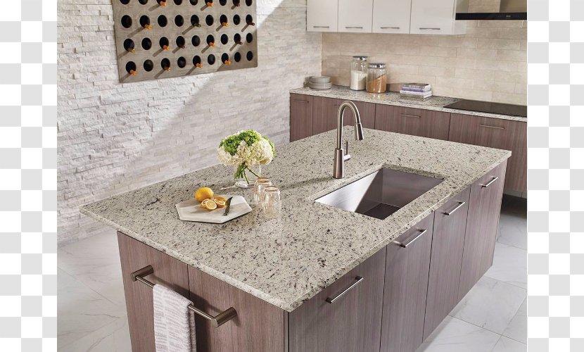 Countertop Granite Engineered Stone Kitchen Cabinet - Interior Design Transparent PNG