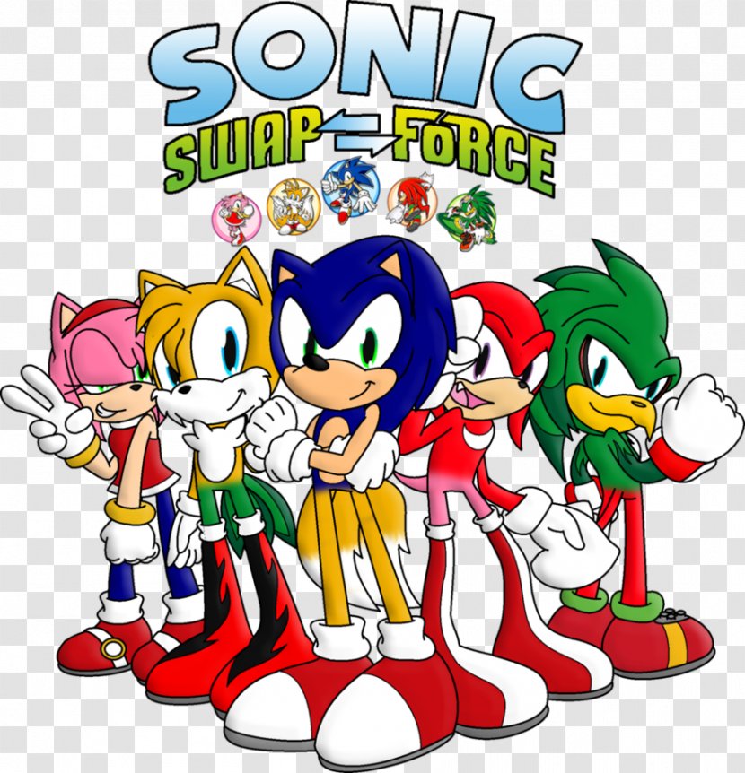 Sonic Forces The Hedgehog Tails Amy Rose Knuckles Echidna - Area Transparent PNG