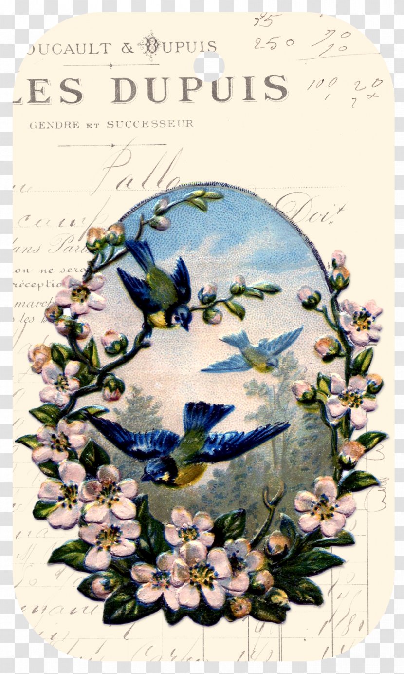 Bird Flower Paper Floral Design - Craft Transparent PNG