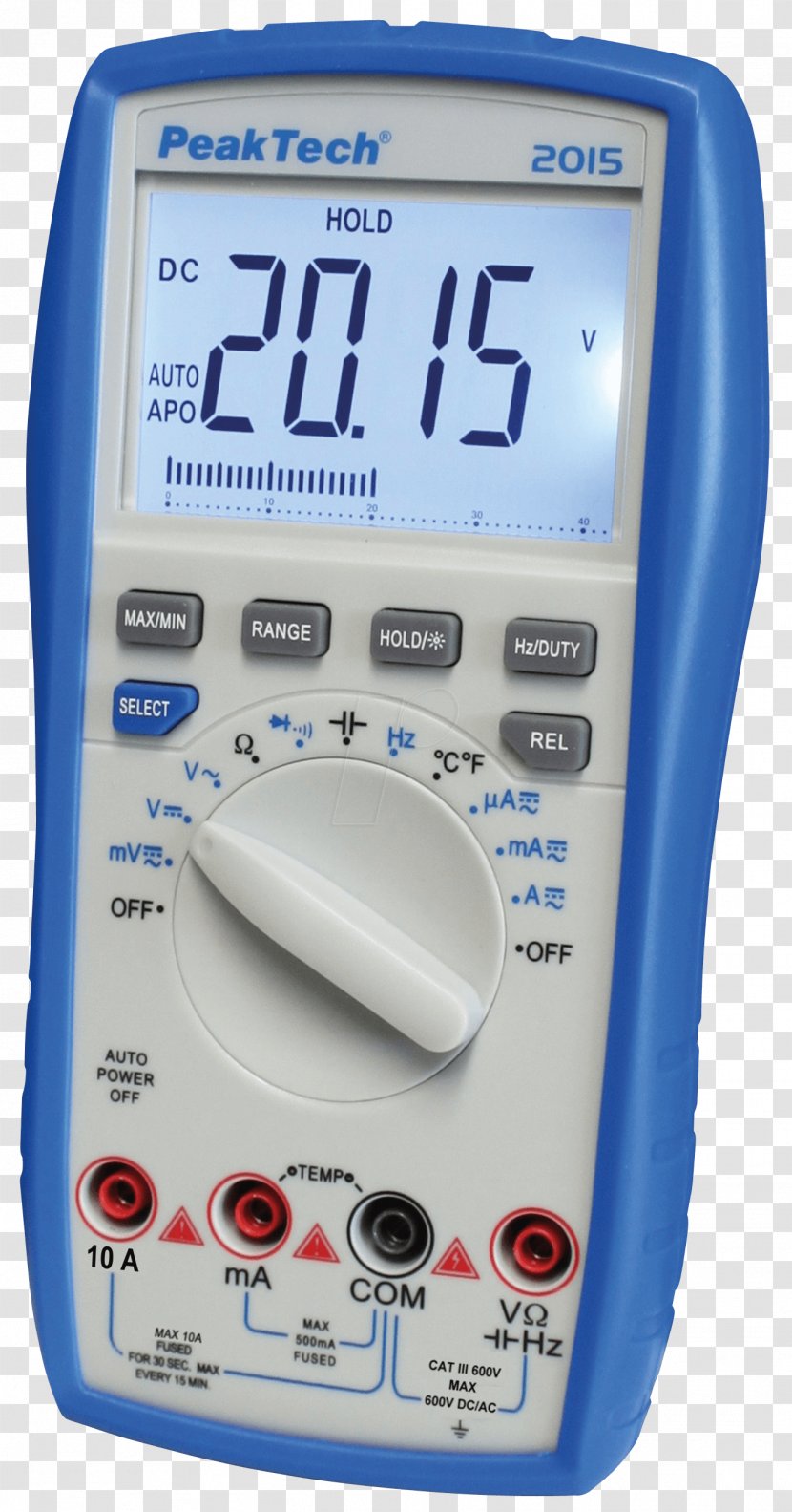 PeakTech Prüf- Und Messtechnik GmbH Digitalmultimeter Current Clamp Sonde De Température - Usability Transparent PNG