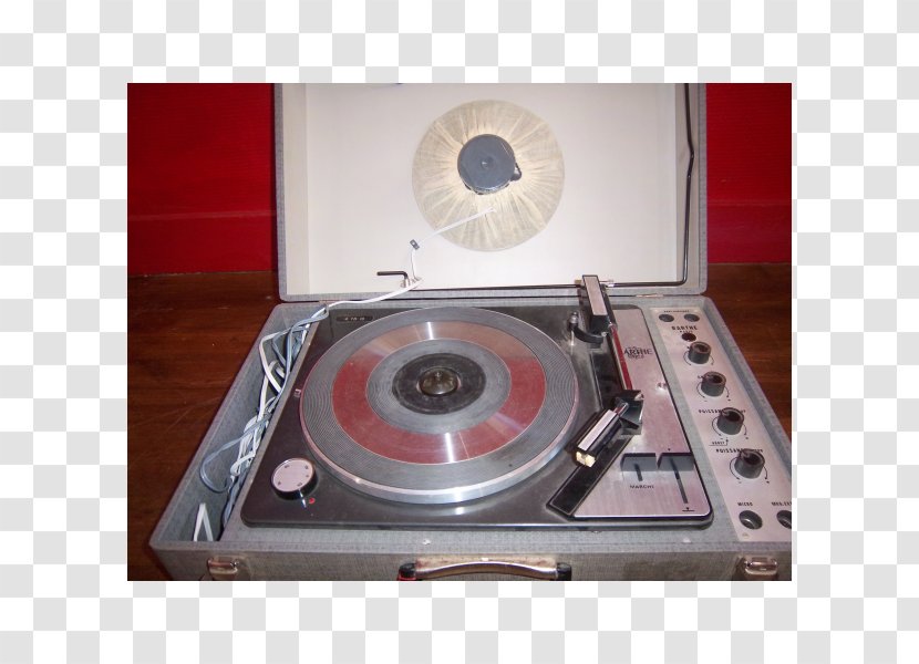 Phonograph Record Turntable Gray Stereophonic Sound - Wood - Vinyl Furniture 1960s Transparent PNG