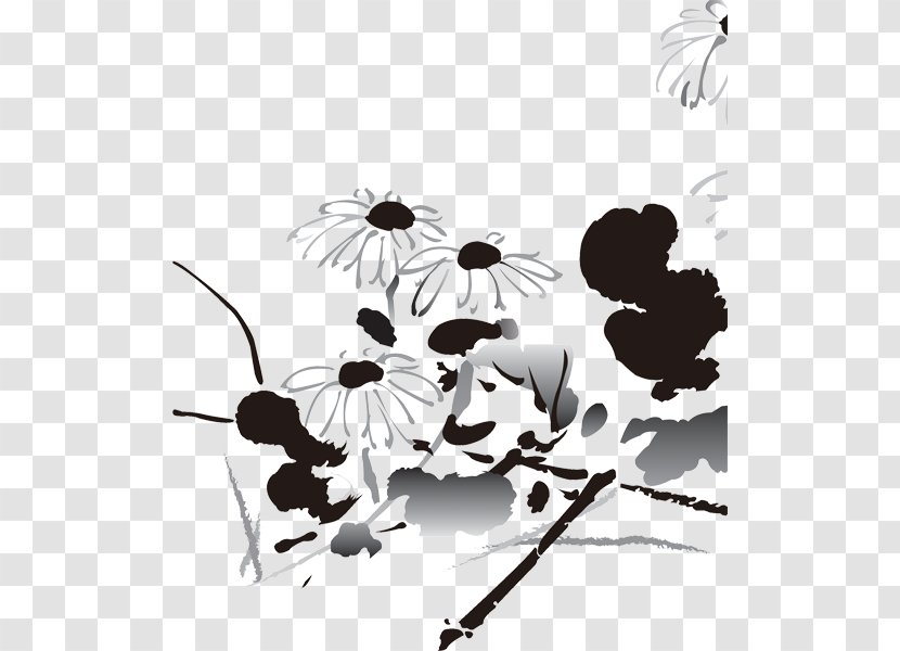 Chrysanthemum Xd7grandiflorum Watercolor Painting - Visual Arts Transparent PNG