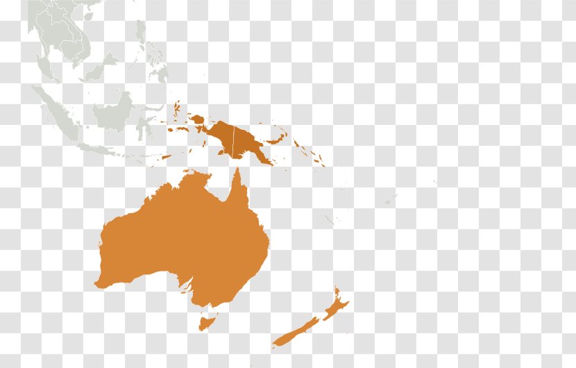 Southeast Asia World Oceania Asia-Pacific - Asiapacific - Map Transparent PNG