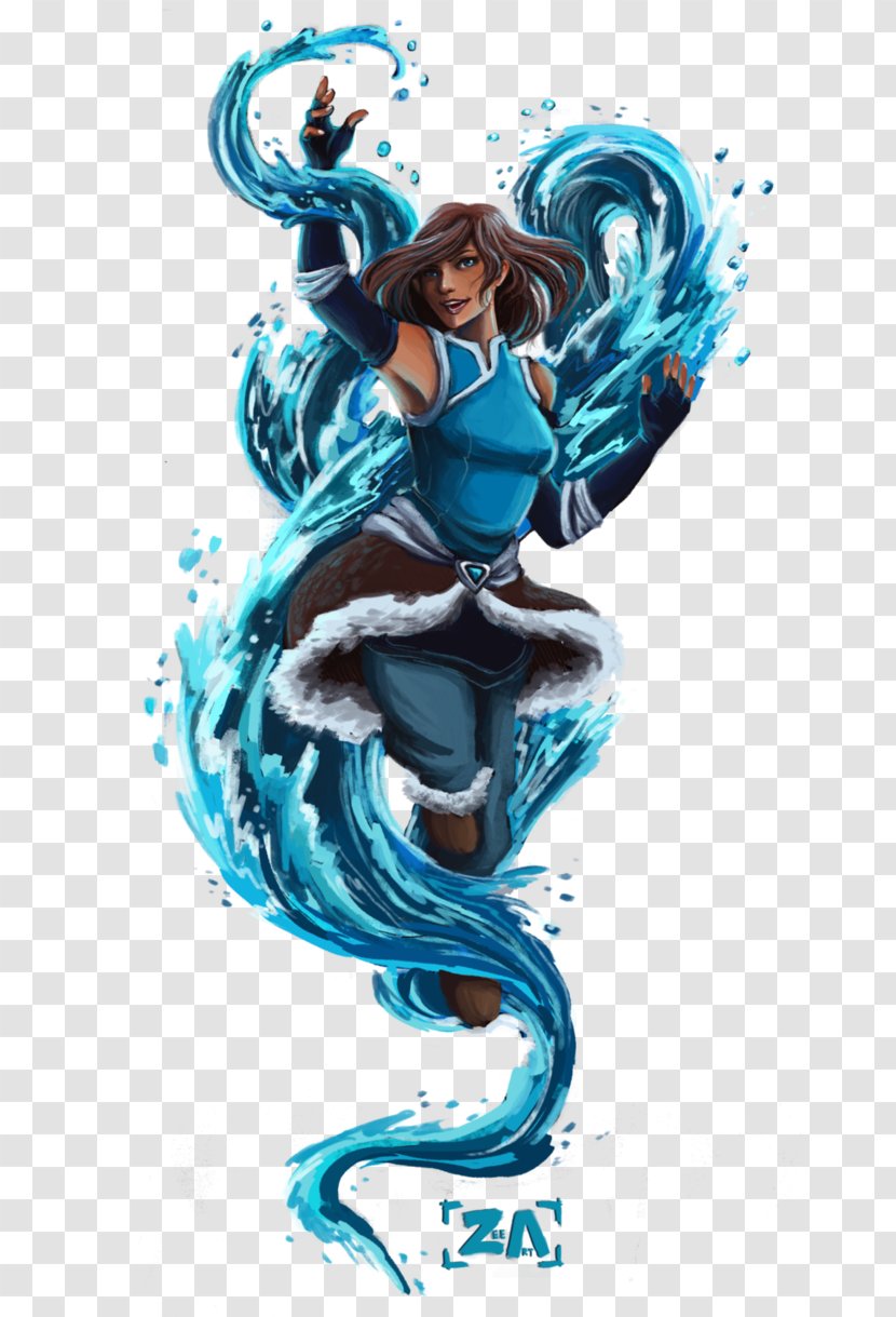 Korra Avatar DeviantArt Digital Art - Deviantart Transparent PNG