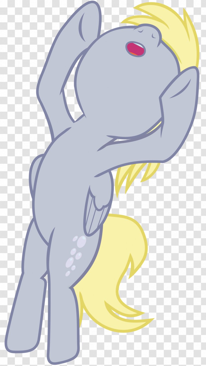 Pony Derpy Hooves Horse Clip Art - Tree - Flower Transparent PNG