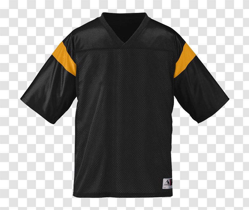 T-shirt Jersey Clothing Sportswear - T Shirt - Black And Gold Cheer Uniforms Transparent PNG
