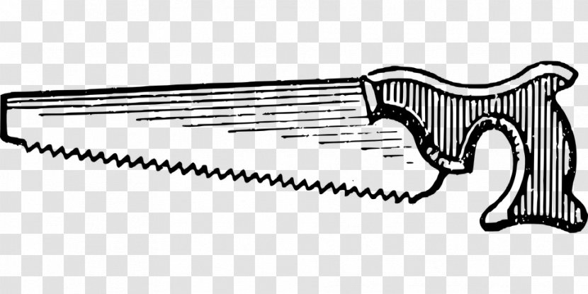 Woodworking Tool Clip Art - Hand Saw Transparent PNG