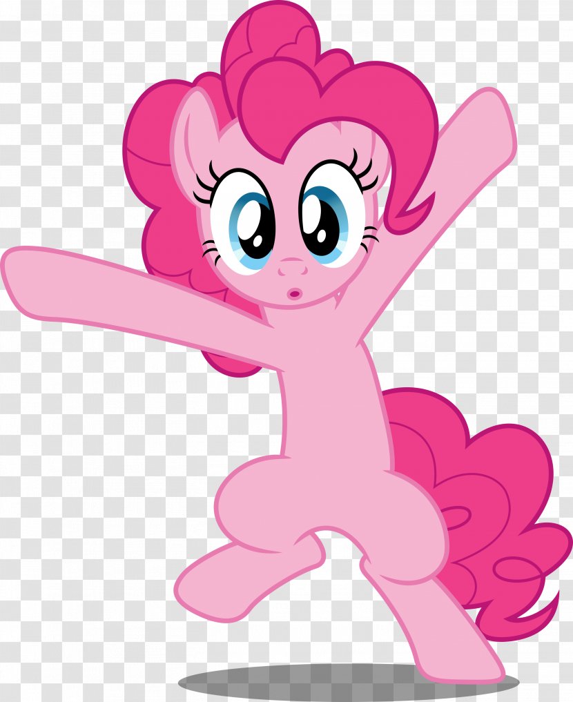 Pinkie Pie My Little Pony Rainbow Dash Applejack - Flower - Vector Transparent PNG