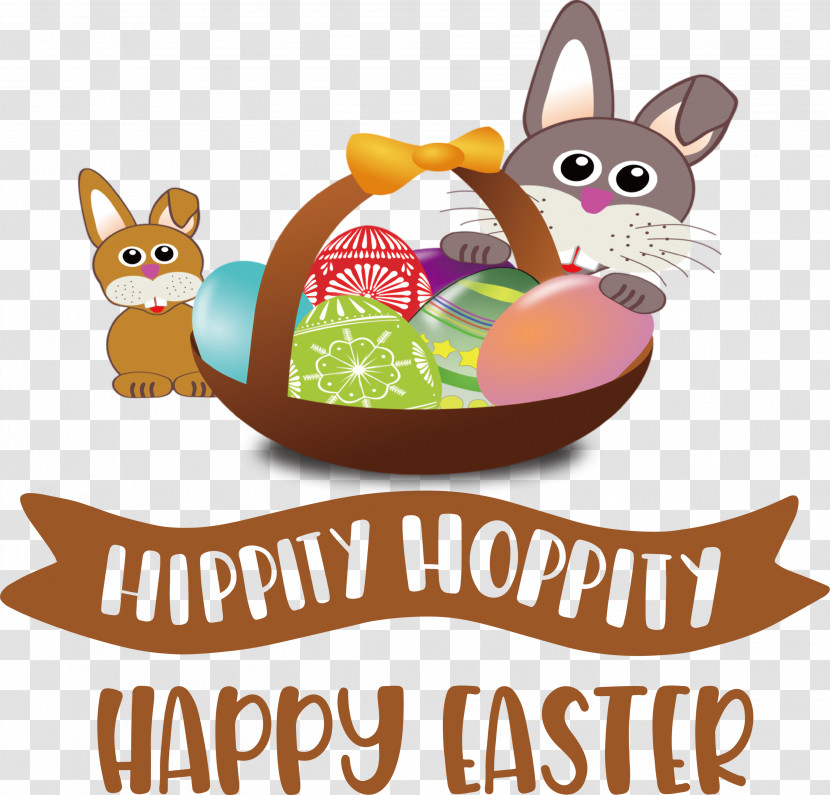 Hippy Hoppity Happy Easter Easter Day Transparent PNG