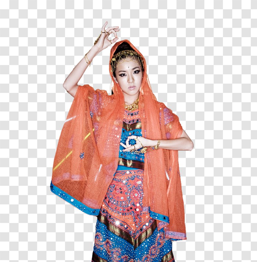 Sandara Park Kimono 2NE1 Fashion Outerwear Transparent PNG