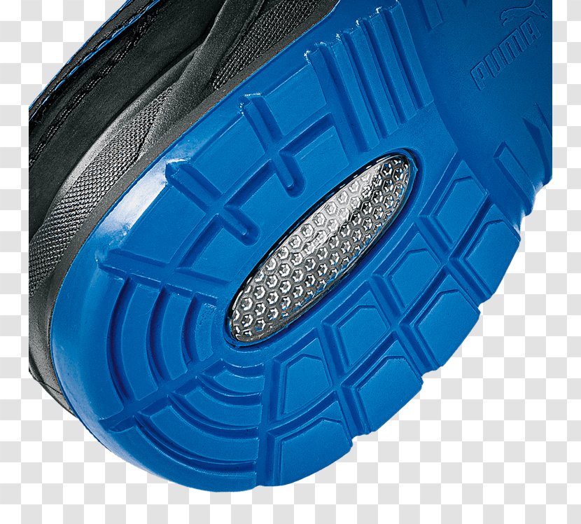 Puma Shoe Sneakers Electric Blue Synthetic Rubber - Technics Transparent PNG