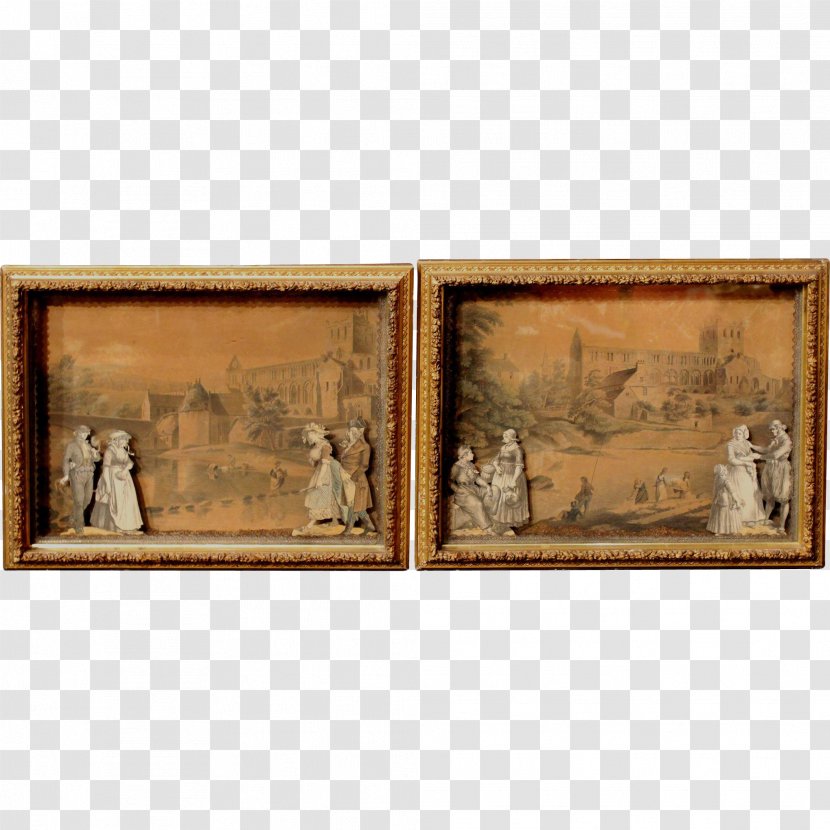 Picture Frames Wood Stain Rectangle Transparent PNG