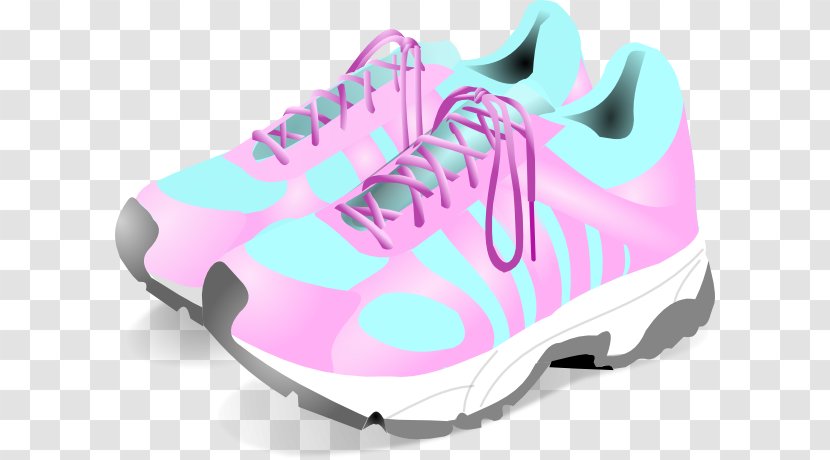 Nike Free Sneakers Shoe Clip Art - Walking - Running Shoes For Women Cartoon Transparent PNG