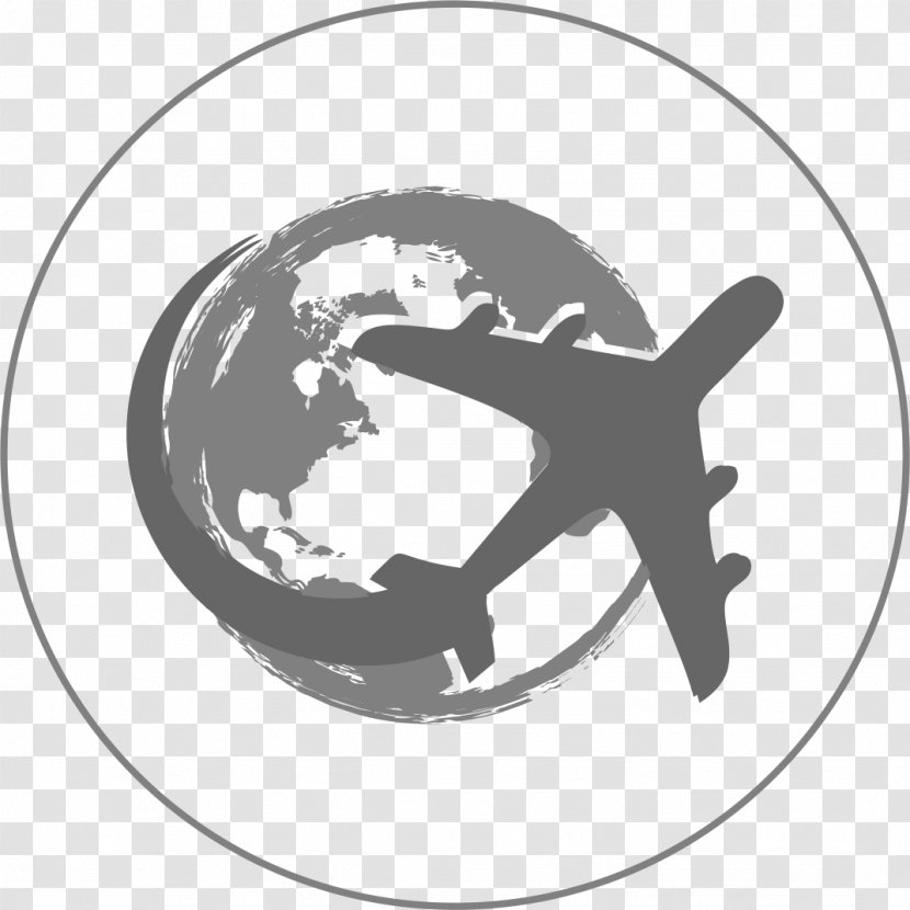 Logo Globe Financiële Bijsluiter Silhouette Black - Brand Transparent PNG