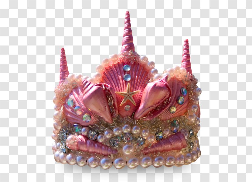 Ariel Bridal Crown Seashell Mermaid - Fashion Accessory Transparent PNG