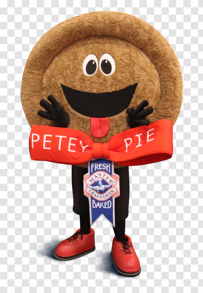 Bakery Meat Pie Mascot Shop - Plush Transparent PNG