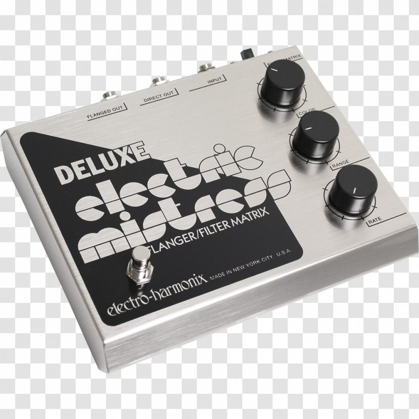 Electro-Harmonix Flanging Effects Processors & Pedals Electric Guitar - Distortion Transparent PNG