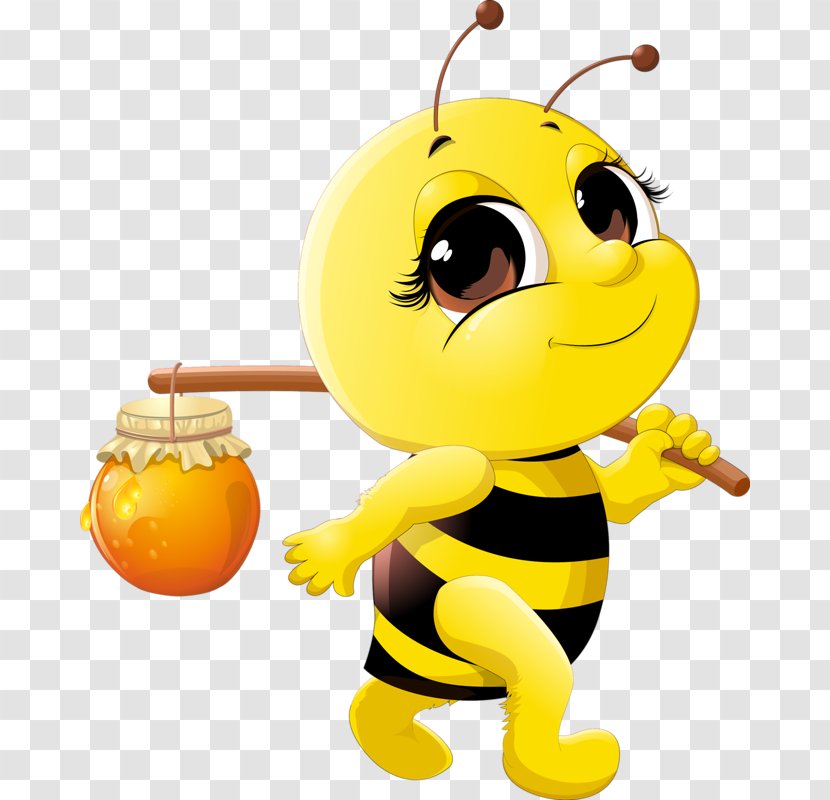 Honey Bee Insect Bumblebee Clip Art - Royal Jelly Transparent PNG