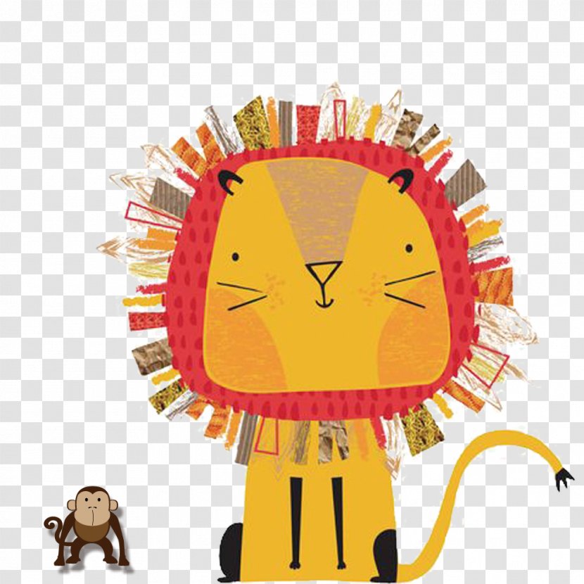 Lion Tiger Illustration - Cuteness - Monkey Clip Transparent PNG
