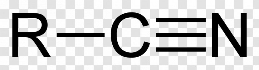 Acetonitrile Solvent In Chemical Reactions Functional Group Substance - Monochrome - Nitrile Transparent PNG