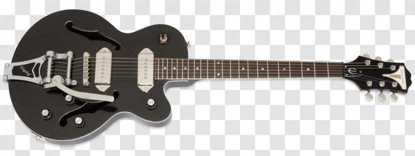 Epiphone Les Paul Special II Gibson Semi-acoustic Guitar - Es Pro - Black Transparent PNG