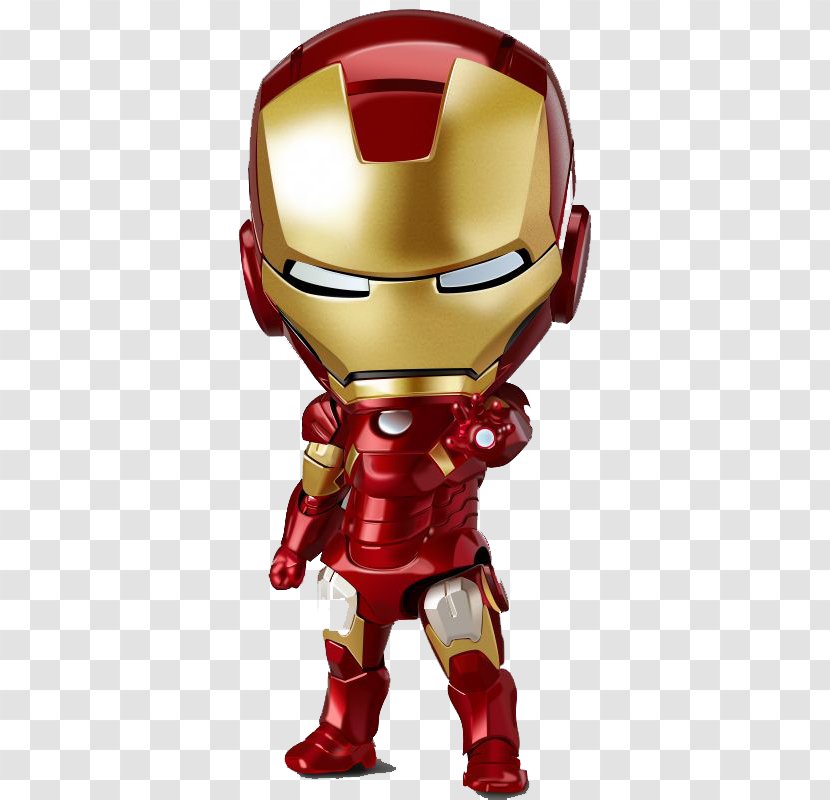 Iron Man Captain America Nendoroid Action Figure Good Smile Company - Brave Man! Transparent PNG