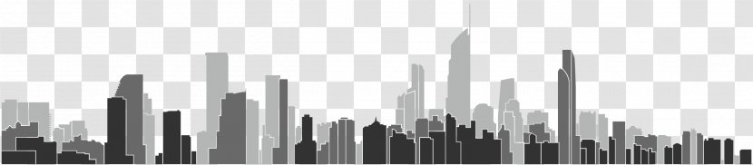 Skyline Manly Cityscape Skyscraper Advertising - Silhouette Transparent PNG
