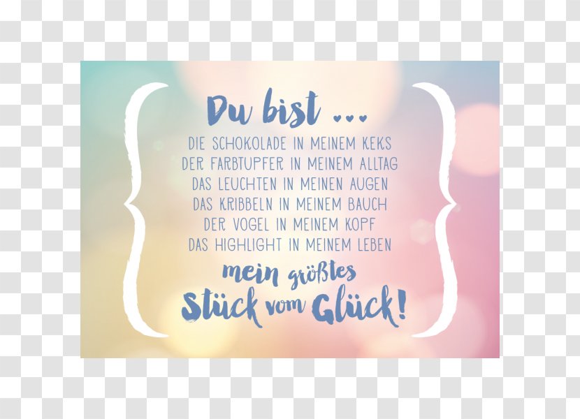 Das Leben Bist Du Greeting & Note Cards Grafik Werkstatt Birthday - Christmas - Line Text Transparent PNG