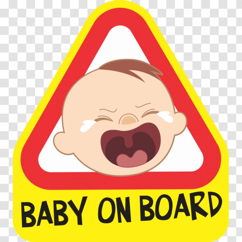 Smiley Text Messaging Logo Clip Art - Facial Expression - Baby On Board Transparent PNG