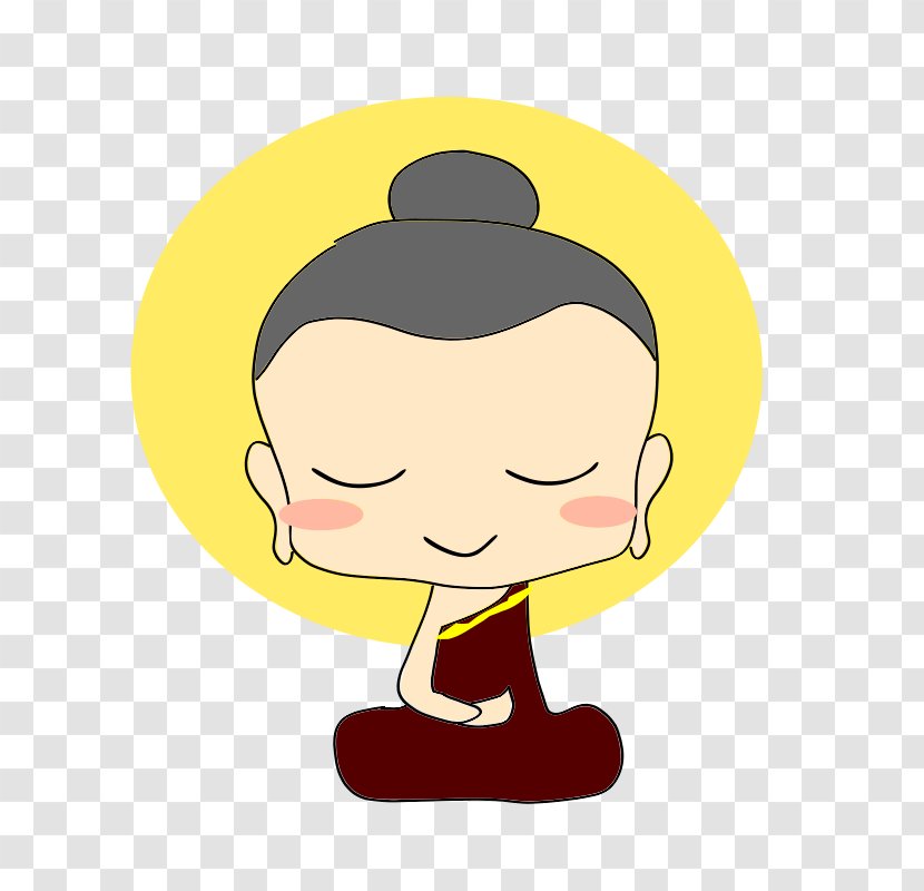 Buddhism Buddhahood Buddhist Symbolism Clip Art - Happiness - Religious Cross Clipart Transparent PNG