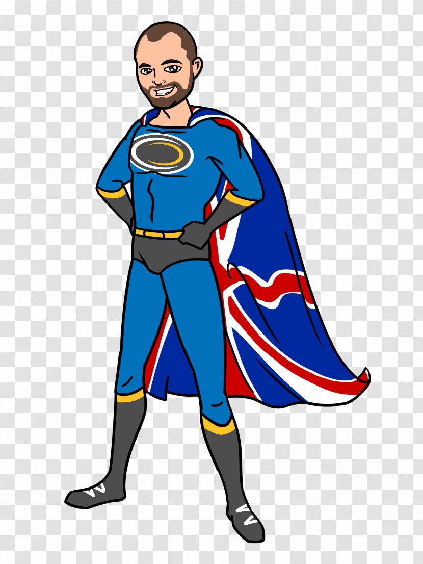 Outerwear Costume Superman Clip Art - Superhero - Fictional Character Transparent PNG