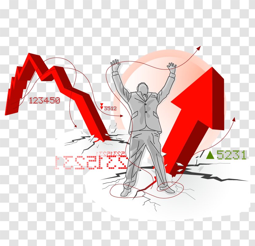 Economy Economic Recovery Clip Art - Cartoon - Financial Elements Transparent PNG