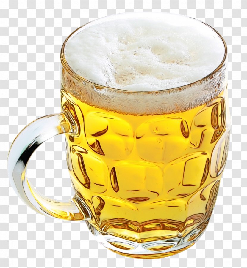 Beer Glass Drink Drinkware Mug - Lager Transparent PNG