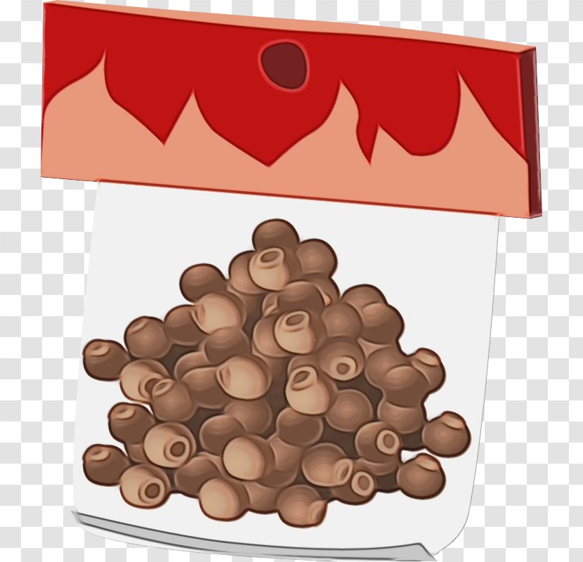 Chocolate - Wet Ink - Beige Table Transparent PNG