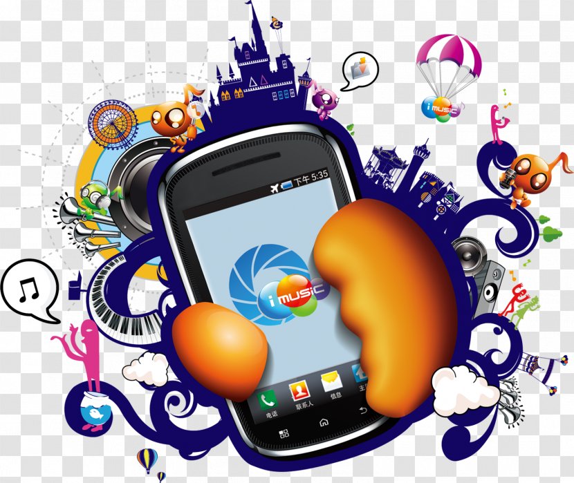 Illustration - Multimedia - Phone Transparent PNG