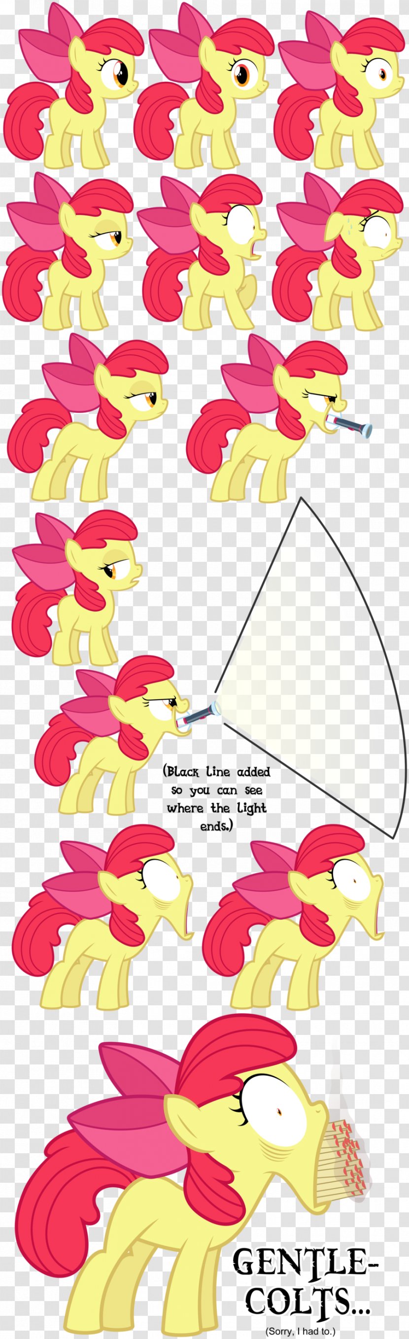 Apple Bloom The Cutie Pox DeviantArt Mark Crusaders - Area - Text Transparent PNG