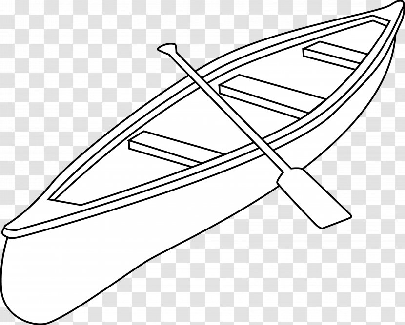 Canoe Camping Drawing Kayak Clip Art - Artwork - Boat Transparent PNG